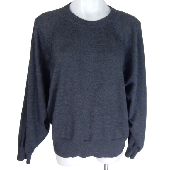 Athleta Hanover Crewneck Sweater Wool Blend - Picture 1 of 4
